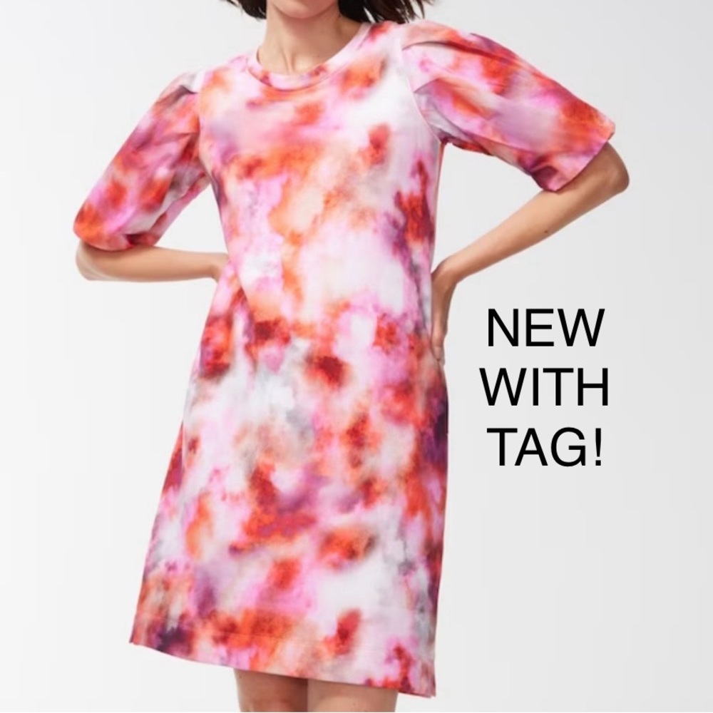 🆕 Chico’s Zenergy French Terry Tie Dye Blouson Dress *NWT*  size: XXL